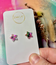 Load image into Gallery viewer, Resin Earrings - Studs mini