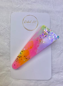 Hair clip - resin