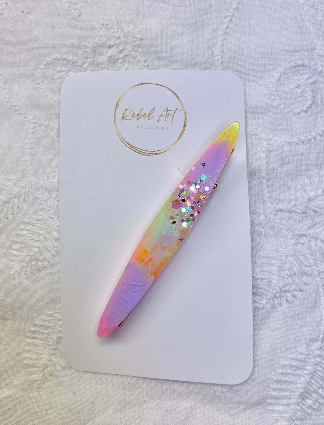 Hair clip - resin