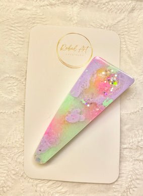 Hair clip - resin