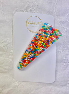 Hair clip - resin