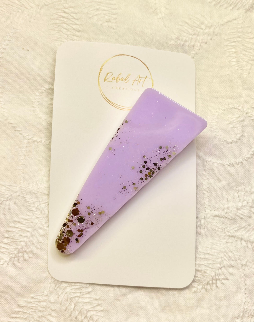 Hair clip - resin