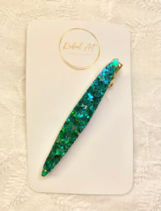 Hair clip - resin