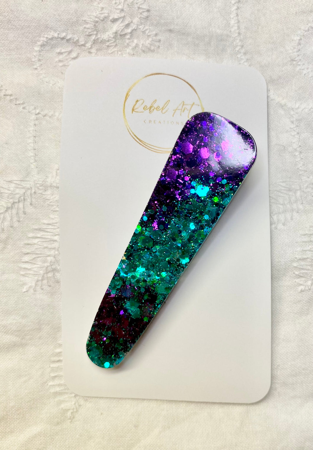 Hair clip - resin