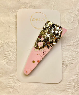 Hair clip - resin