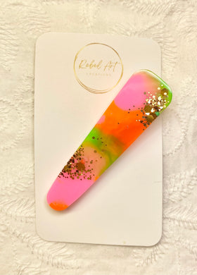 Hair clip - resin