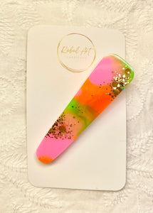 Hair clip - resin