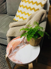 Load image into Gallery viewer, Side Table/Stool - FEATHER SPIRIT