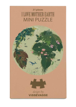 Load image into Gallery viewer, ViSSEVASSE I Love Mother Earth - Mini Puzzle