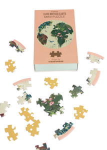 ViSSEVASSE I Love Mother Earth - Mini Puzzle