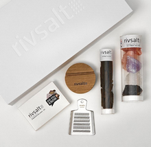 Load image into Gallery viewer, Rivsalt Gift Box Plus - Selection of Salt &amp; Pepper Tasters
