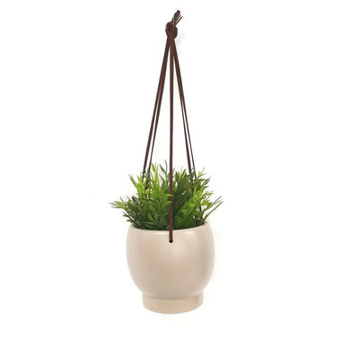 SALE - Charcoal Hanging Planter
