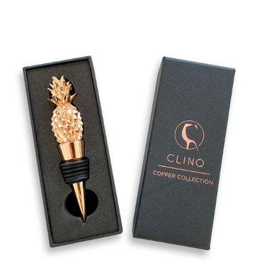 PINEAPPLE ROSE GOLD BOTTLE STOPPER