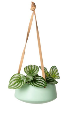 SALE - Mint Hanging pot planter